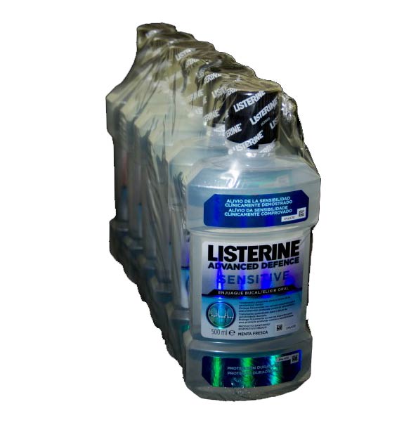 envasado retráctil - Listerine sensitive
